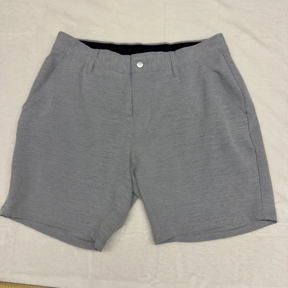 BYLT Kinetic Shorts Mens 32 Grey Chino 7